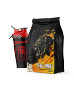 Pack Nutrition Feral Whey Protein 5lb + Shaker