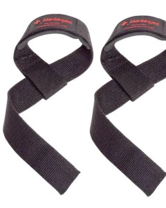 Harbinger Padded Cotton Lifting Straps Black