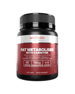 Musashi Fat Metaboliser W Carnitine 60 Capsules