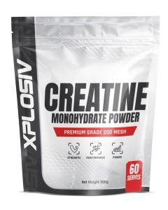 Xplosiv Creatine Monohydrate 200 Mesh 300g Pouch