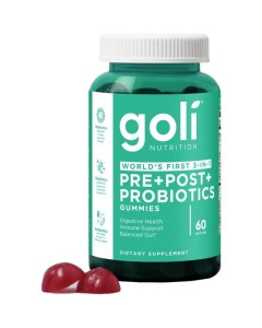 Goli Pre + Pro + Probiotics Gummies - Dated 05/25