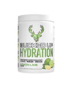 Bucked Up Hydration Lemon Lime - Dated 8/25