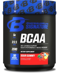 Bodybuilding Signature BCAA - Sour Gummy