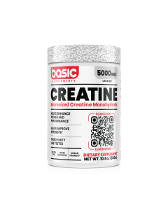 Basic Supplements Creatine Monohydrate - 60 Serves
