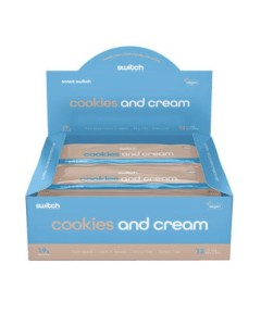 Switch Nutrition Snack Switch Bars (12 Pack) Choc Cookies And Cream - Dated 07/25
