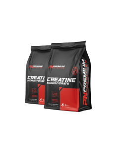 Premium Nutrition Creatine Mono 1kg Pouch Twin Pack