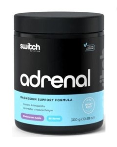 Switch Nutrition Adrenal Switch - 60 Serves Black Currant Apple - 05/25 Dated