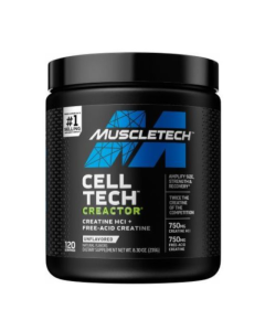 Muscletech Cell-Tech Creactor - 120 Serves Tropical Citrus - Dated 03/25