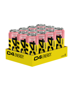 Blowout Sale - C4 Original Carbonated RTD (12 Pack) - Cotton Candy