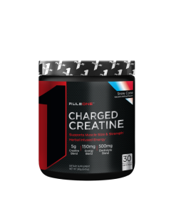 Rule 1 Charged Creatine 30 Serves Snow Cone - Dated 06/25