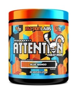 Faction Labs Attention Cheat Mode Blue Mango - Dated 03/25