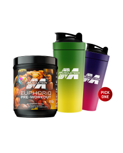 Muscletech EuphoriQ Pre-workout + Shaker
