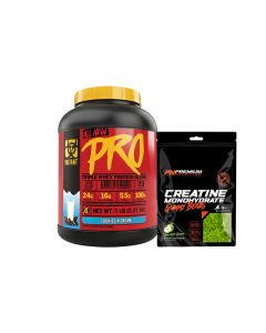 Mutant Pro Time-Released Whey Protein 5lb + FREE Premium Creatine Gummies