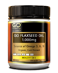 Go Healthy Flaxseed Oil 1000mg 220 Capsules