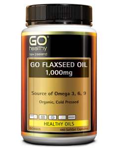 Go Healthy Flaxseed Oil 1000mg 440 Capsules