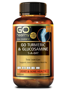 Go Healthy Turmeric + Glucosamine 60 Capsules