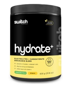Switch Nutrition Hydrate+ - 20 Serves Lemon Lime - Dated 06/25