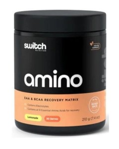 Switch Nutrition Amino Switch - 30 Serves Lemonade - Dated 07/25