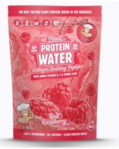 Macro Mike Plant Protein Water 300g Red Raspberry - Dated 03/25