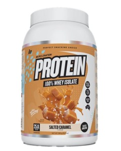 Muscle Nation Whey Isolate Salted Caramel - Dated 8/25