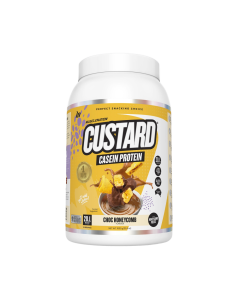 Muscle Nation Custard Casein Protein Choc Honeycomb - Dated 4/25