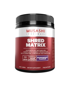 Musashi Shred Matrix 270g