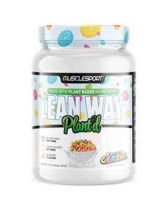 MuscleSport The Lean Way Plantd Protein Fruity Cereal - Dated 03/25