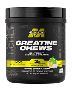 MuscleTech Creatine Chews 90 Chewable Tablets