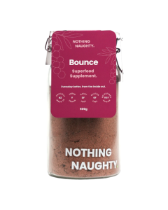 Nothing Naughty Bounce Superfood Powder 600g - Dated 11/24