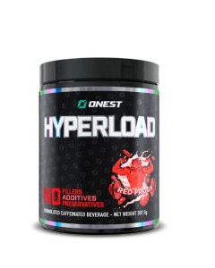 Onest Hyperload Explosive Pre-Workout Red Frog - Dated 03/25