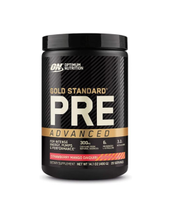 Optimum Nutrition Gold Standard Pre Advanced Strawberry Mango Daiquiri - Dated 09/24
