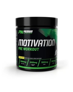 Premium Nutrition Motivation Natural Pre-Workout Lemonade - Dated 02/25