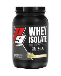 Prosupps Whey Isolate 2lb Vanilla Cake - Dated 05/25