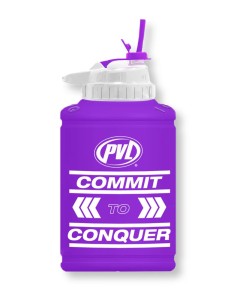 PVL Power Jug Flip-N-Sip 1.89L - Purple