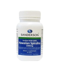 Verified Non-gmo Hawaiian Spirulina 1000mg 300 Tablets - Dated 12/24
