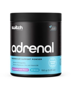 Switch Nutrition Adrenal Switch - 30 Serves Black Currant Apple - Dated 07/25