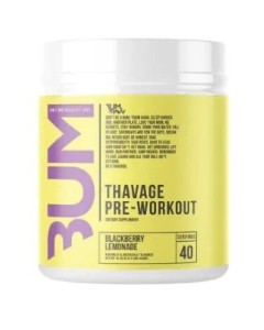 CBum Thavage Pre-Workout Black Berry Lemonade - Dated 06/25