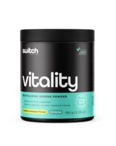 Switch Nutrition Vitality Switch - 30 Serves Sunshine Pineapple - Dated 04/25
