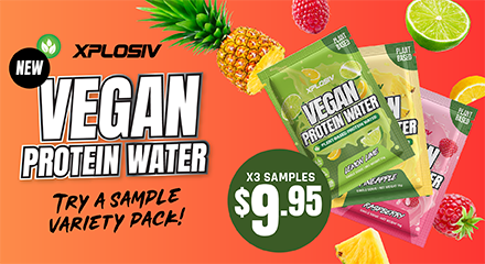 Try our Vegan Protein Water for $9.95